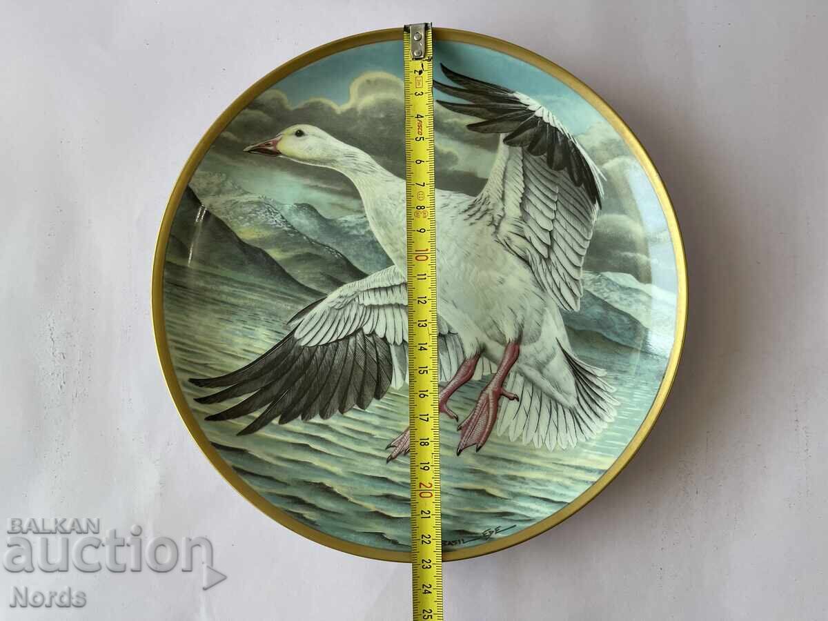 Beautiful Snow Goose Plate - 6 Beautiful Snow Goose Plate - 6
