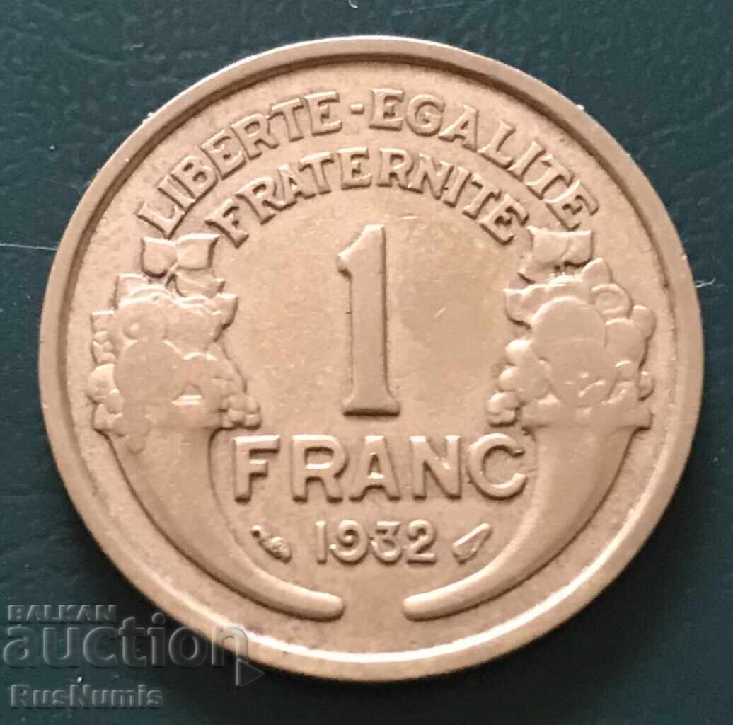 Γαλλία. 1 φράγκο 1932 με τιμή € 0.50 | 0.98 BGN