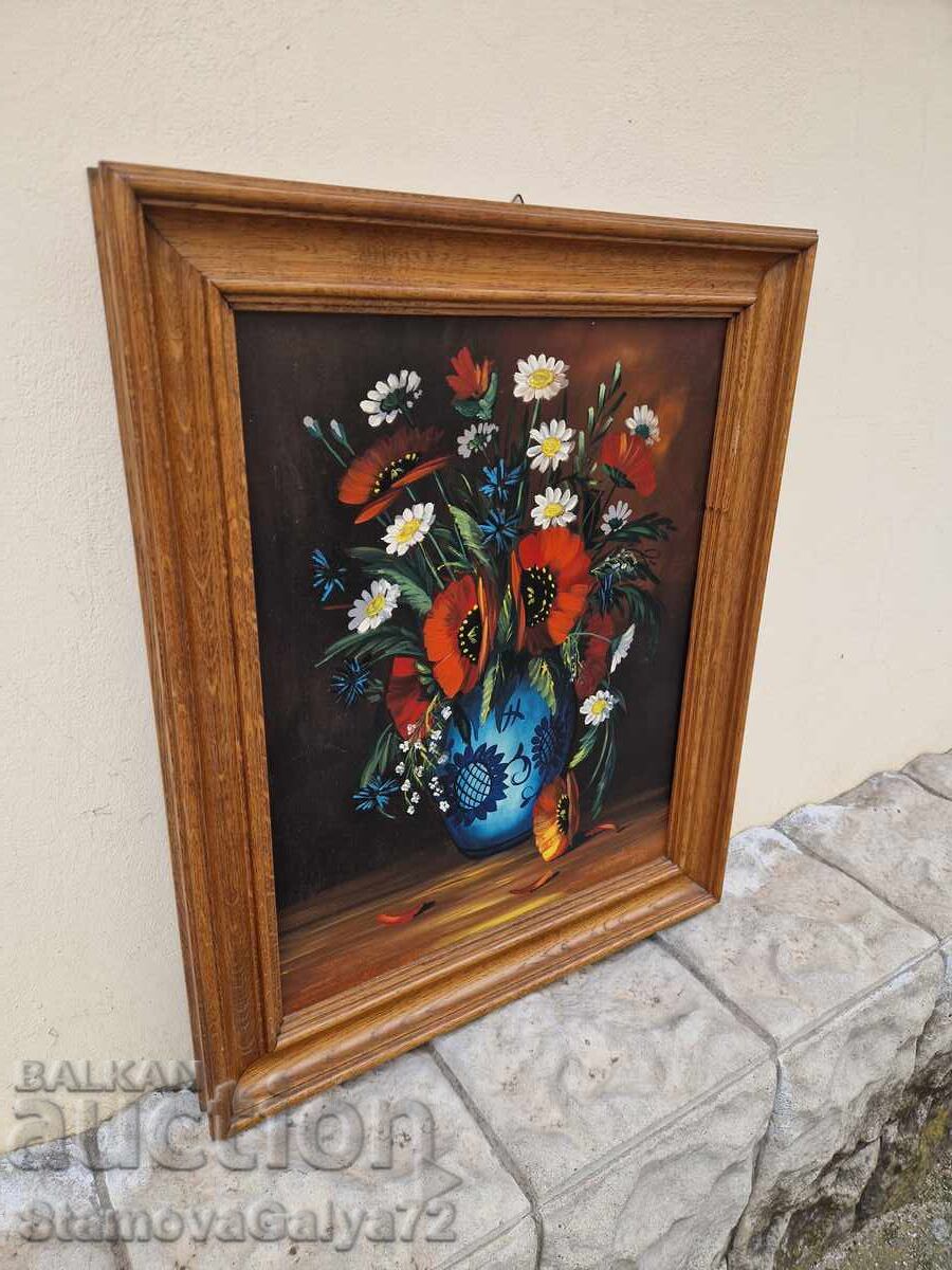 Παράδοση Φανταστική αντίκα γερμανικός πίνακας λαδομπογιά φαζέρ