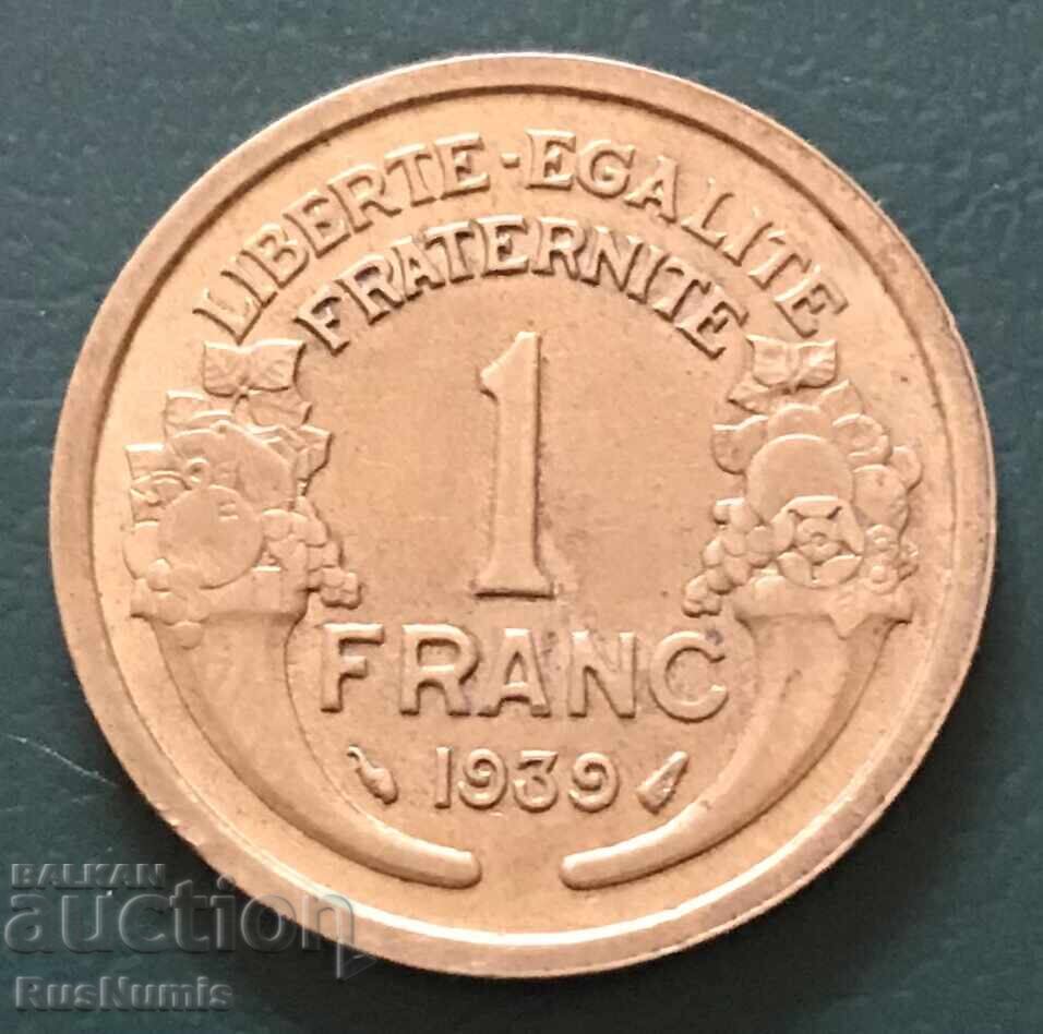 France. 1 franc 1939 with price € 0.50 | 0.98 BGN