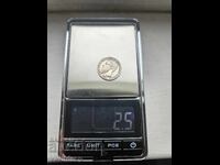 50 λεπτά 1887 Κονγκό.Ασήμι.RRR