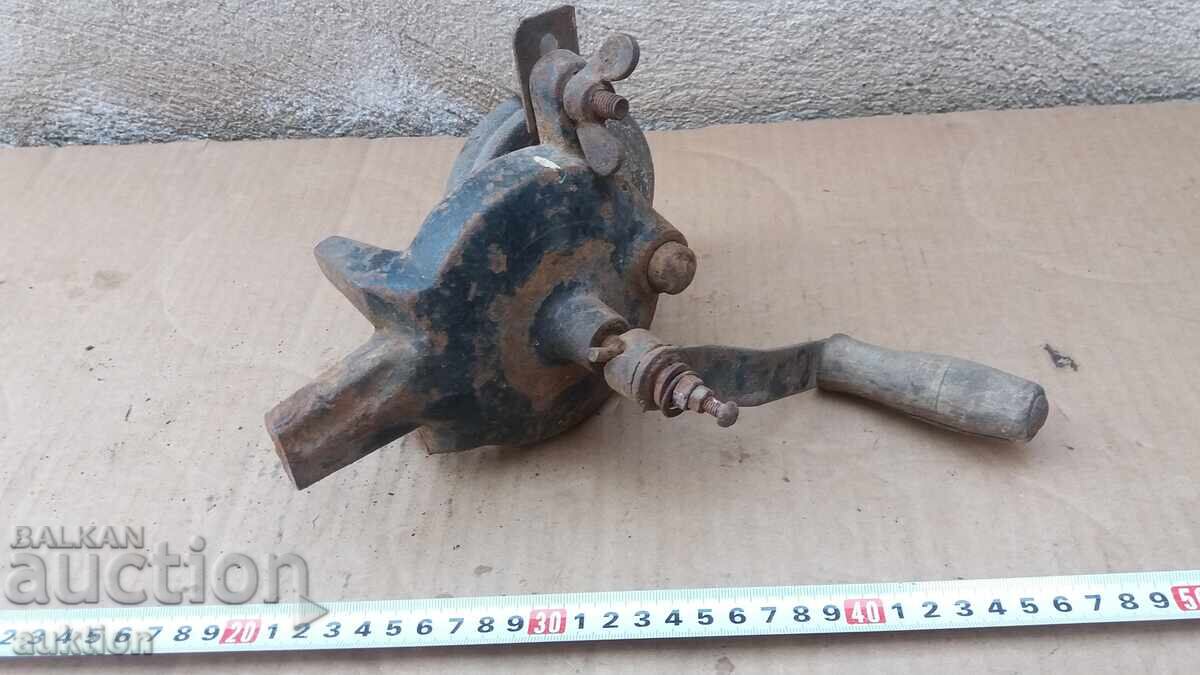 ΠΑΛΙΟ ΜΗΧΑΝΗΜΑ ΑΚΟΝΙΣΜΑΤΟΣ ΛΕΠΙΔΩΝ - ΧΕΙΡΟΚΙΝΗΤΟ - 7