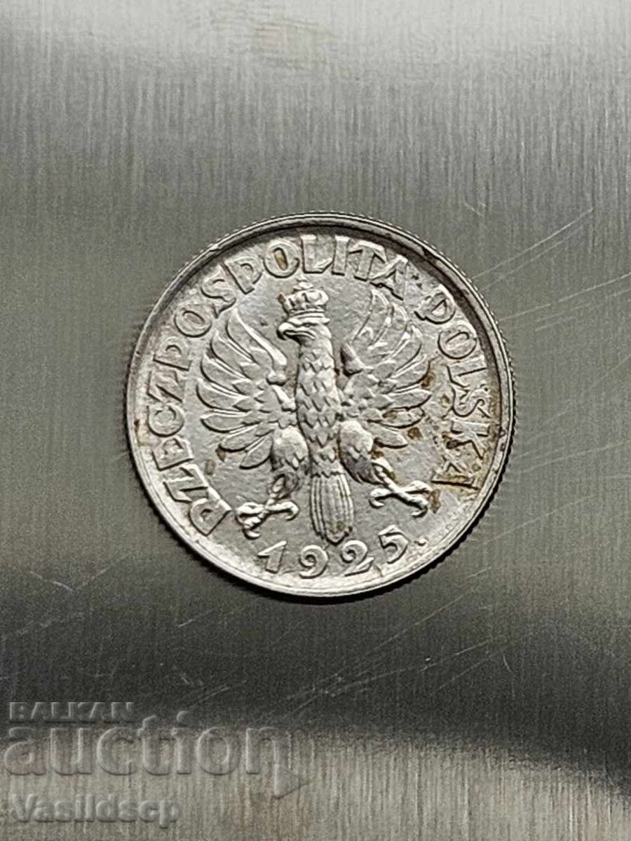 1 zloty 1925 UNC silver rare with price € 200.00 | 391.17 BGN 1 zloty 1925 UNC silver rare with price € 200.00 | 391.17 BGN