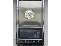 1 zloty 1925 UNC silver rare