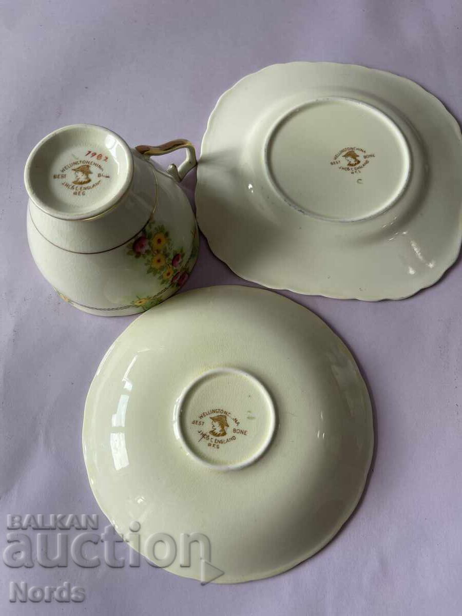 Σετ τριών τεμαχίων vintage Αγγλίας - 6 Σετ τριών τεμαχίων vintage Αγγλίας - 6