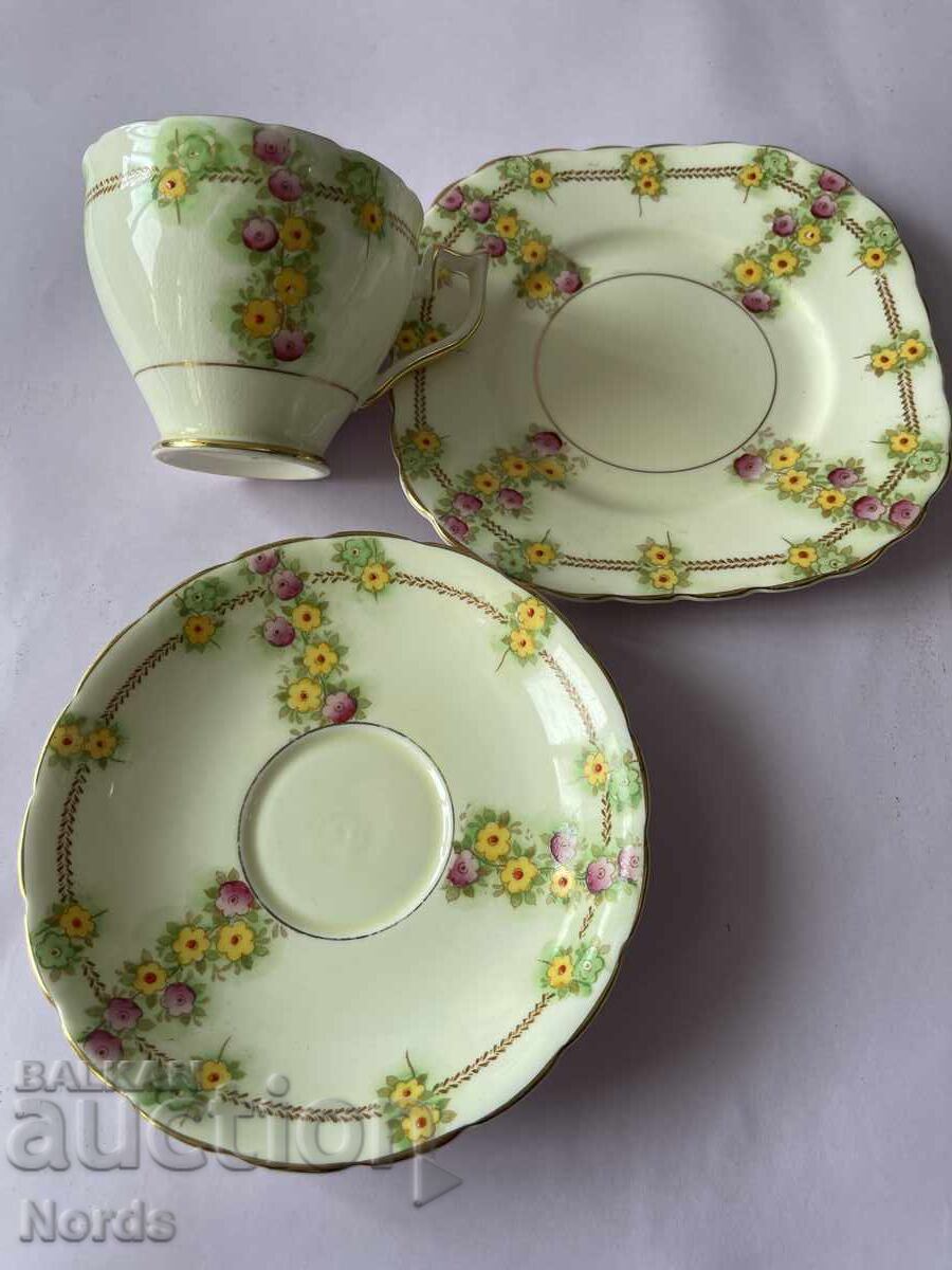 Παράδοση Σετ τριών τεμαχίων vintage Αγγλίας