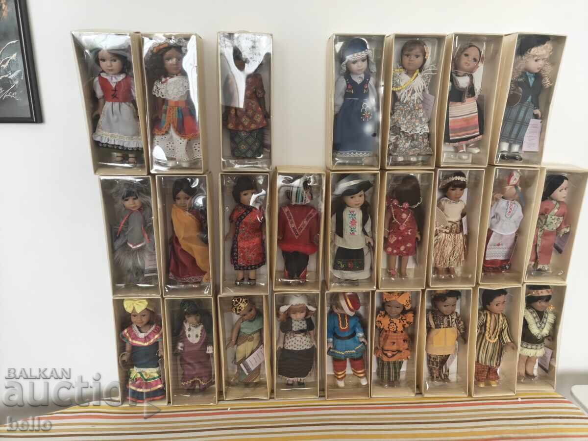 25 πορσελάνινες κούκλες, Κούκλες του κόσμου DeAgostini 25 πορσελάνινες κούκλες, Κούκλες του κόσμου DeAgostini