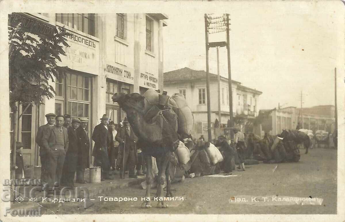 Пощенска картичка от България - КЪРДЖАЛИ Пасков 1940