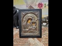 Μοναδική αντίκα ασημένια εικόνα με πιστοποιητικό