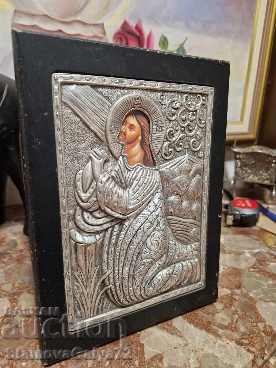 Chudesna srebŭrna ikona sŭs sertifikat - 5