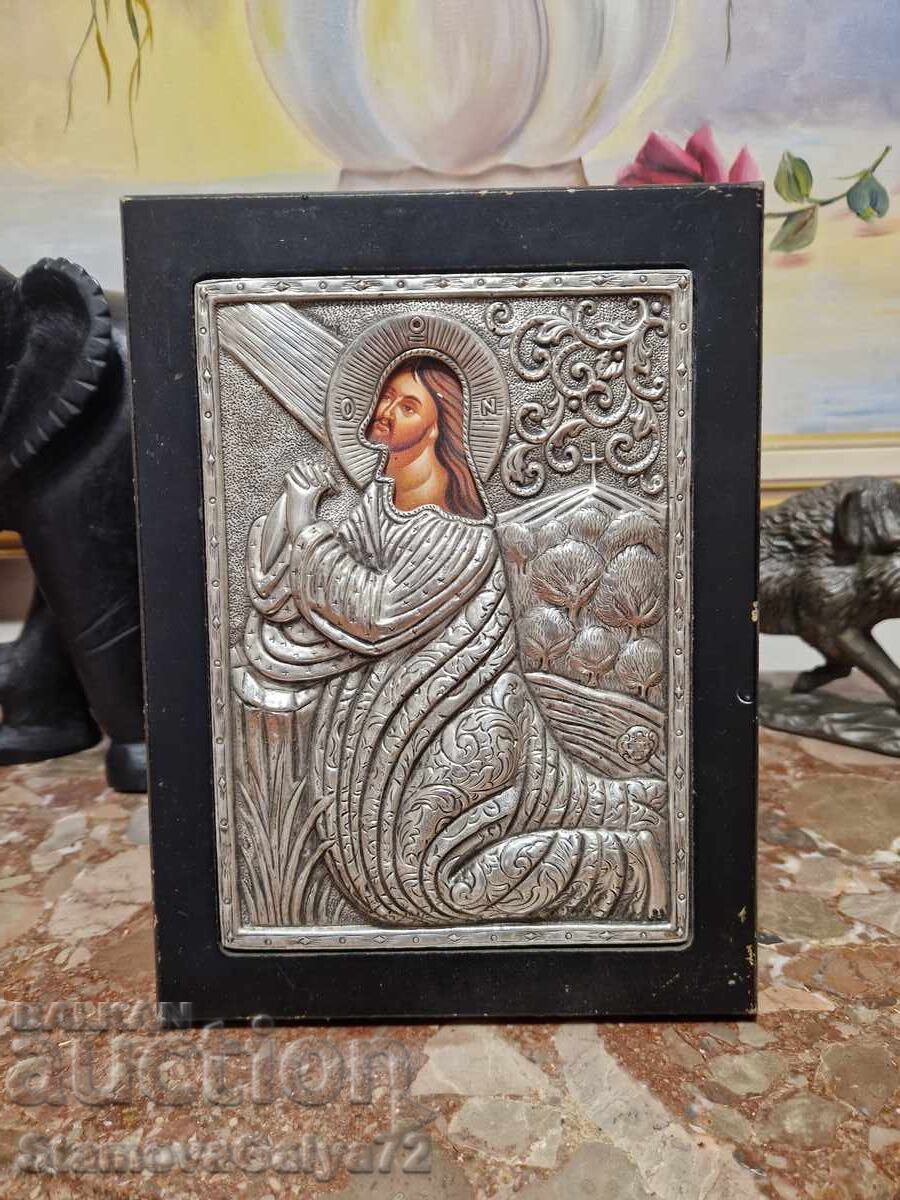 Chudesna srebŭrna ikona sŭs sertifikat