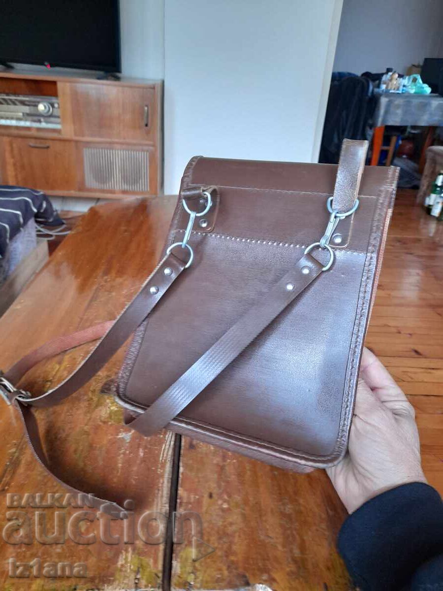 Аукцион Стара командирска,офицерска чанта Аукцион Стара командирска,офицерска чанта