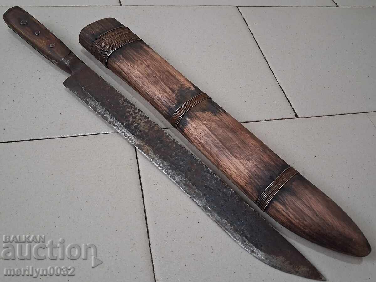 Buinovski knife with sheath shepherd karakulak dagger blade - 6