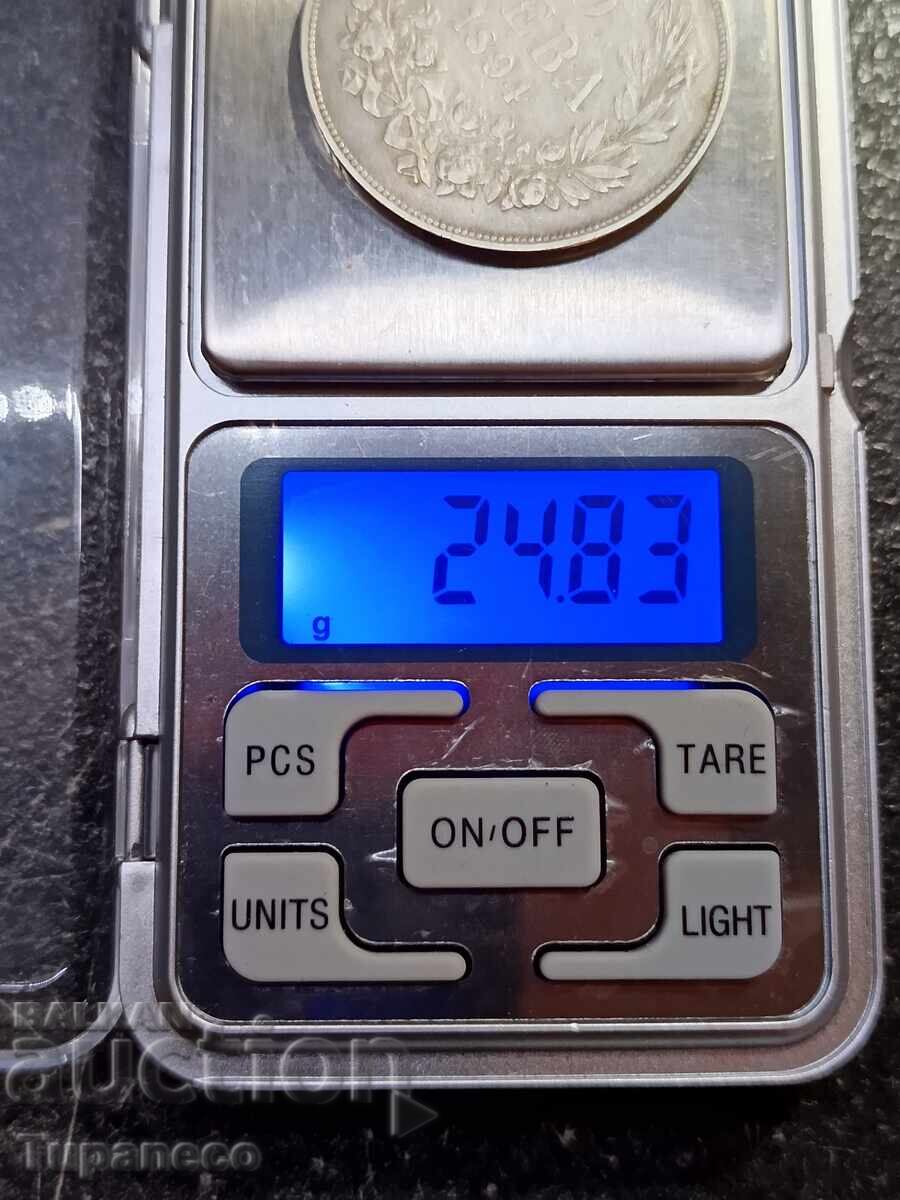 5 leva 1894 Prince Ferdinand - 5 5 leva 1894 Prince Ferdinand - 5