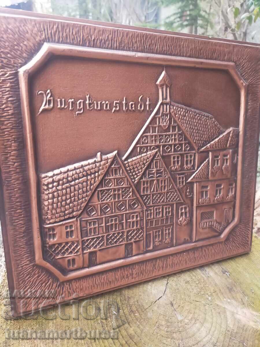 Аукцион метална картина