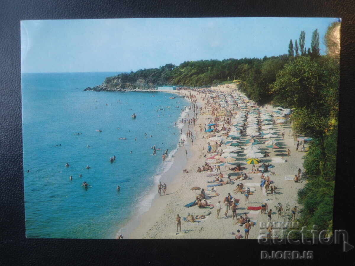 "DRUZHBA" RESORT - η παραλία, Παλιά καρτ ποστάλ "DRUZHBA" RESORT - η παραλία, Παλιά καρτ ποστάλ