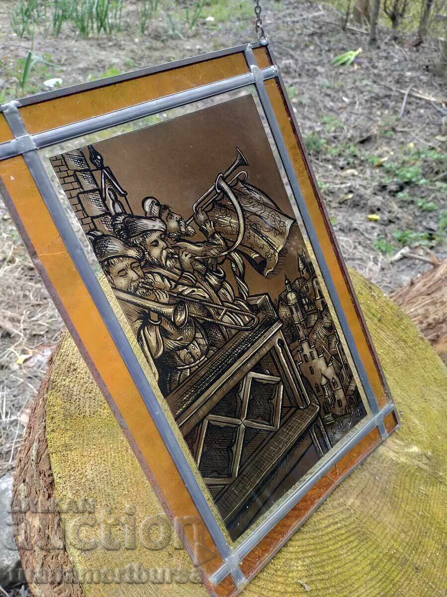 Glass painting Glass painting