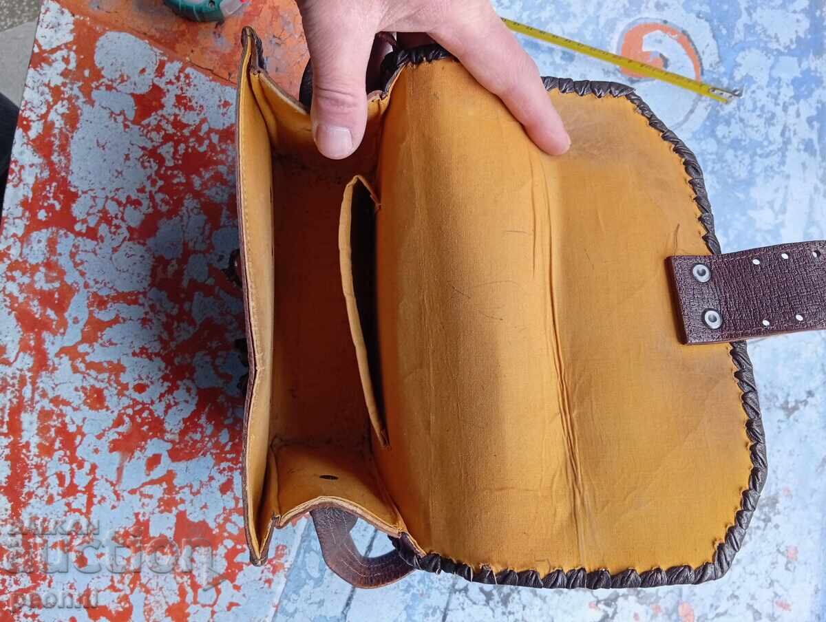 Genuine leather handbag - 7