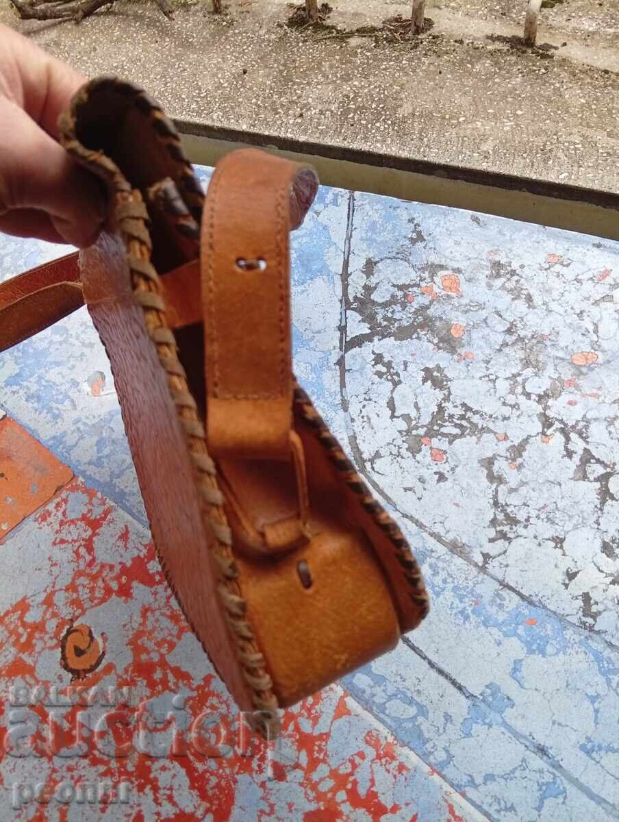 Geanta de mana din piele naturala - 7