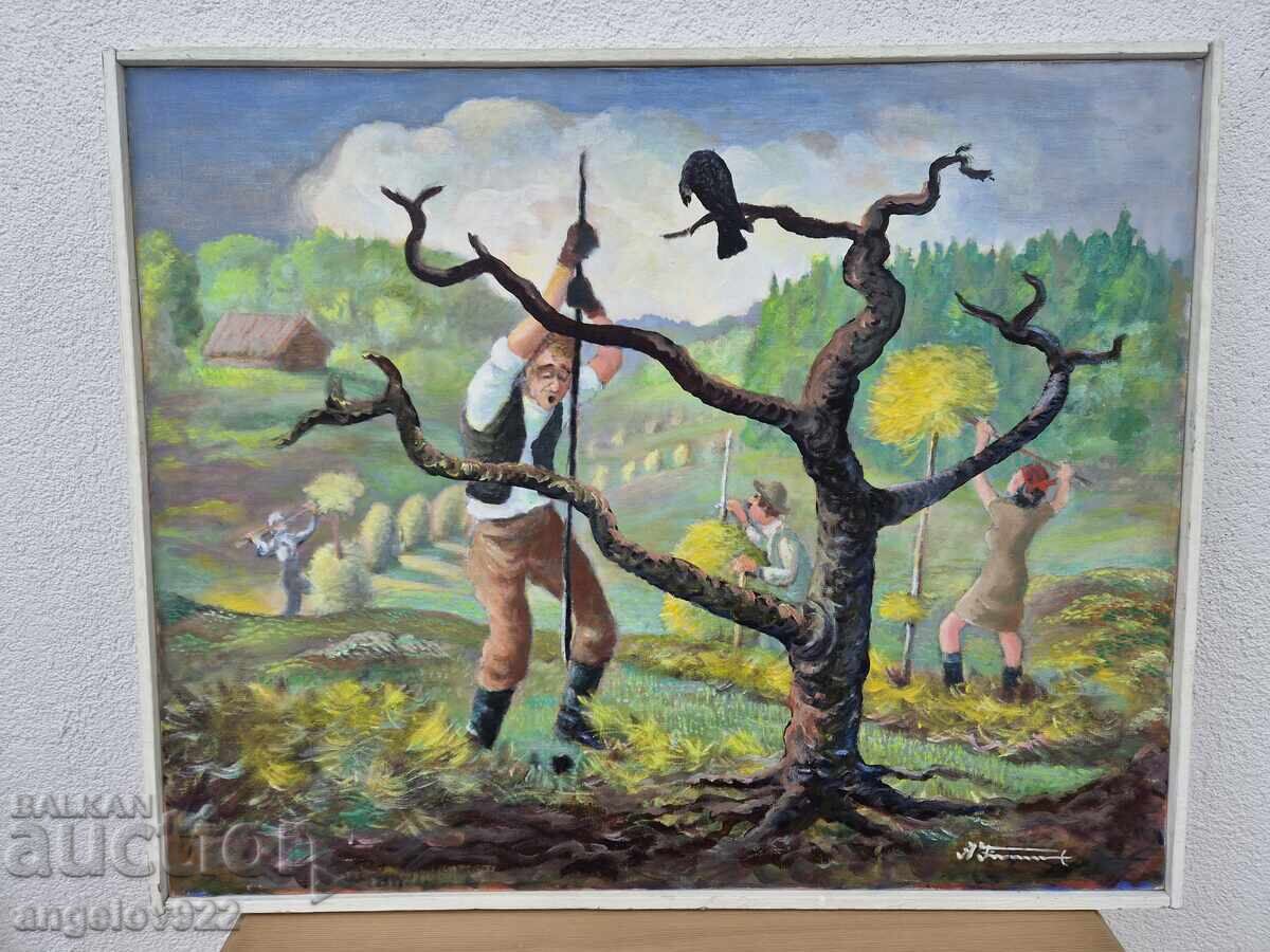 Авторска картина с маслени бои върху платно!!! - 5