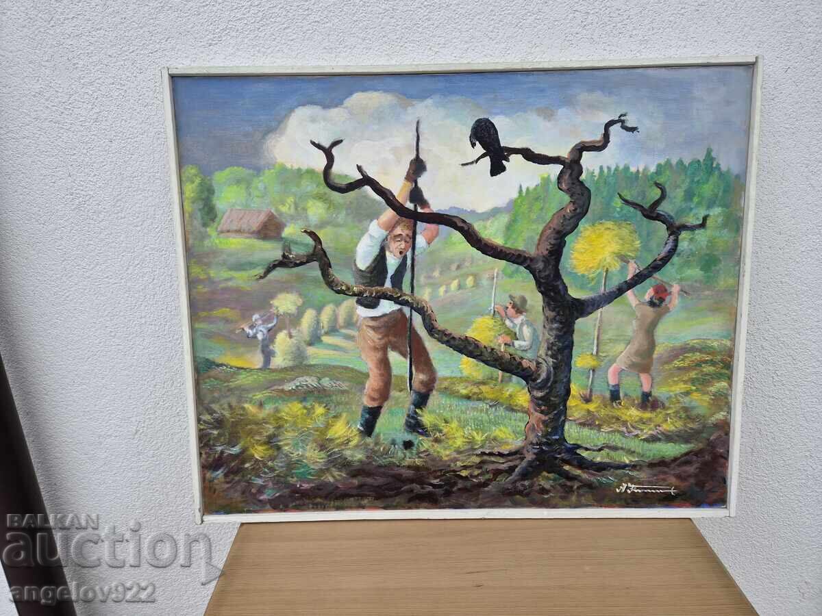 Авторска картина с маслени бои върху платно!!!