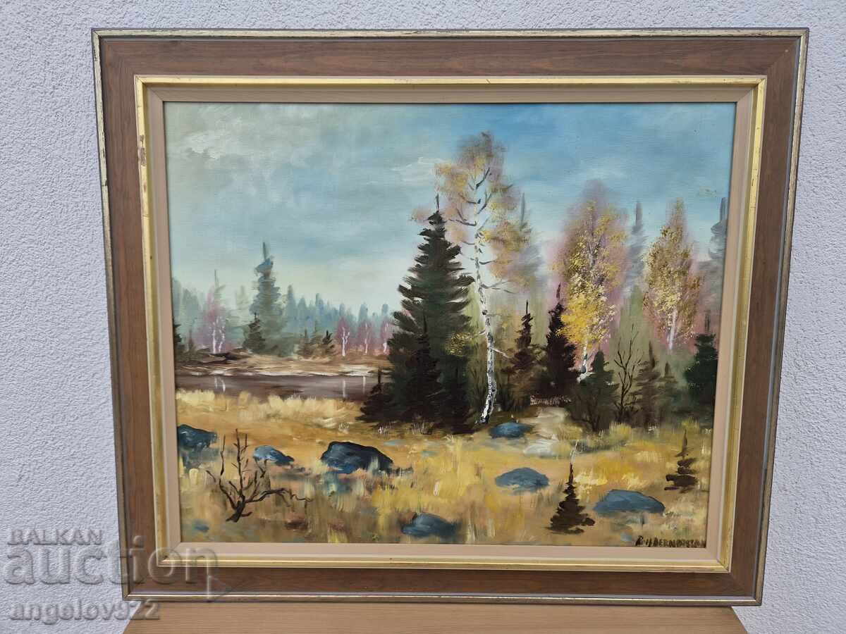 Аукцион Авторска картина с маслени бои върху платно!!! Аукцион Авторска картина с маслени бои върху платно!!!