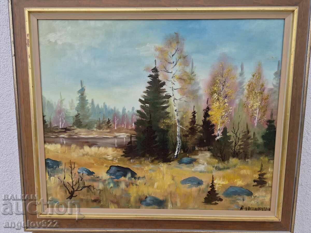 Авторска картина с маслени бои върху платно!!! - 5 Авторска картина с маслени бои върху платно!!! - 5