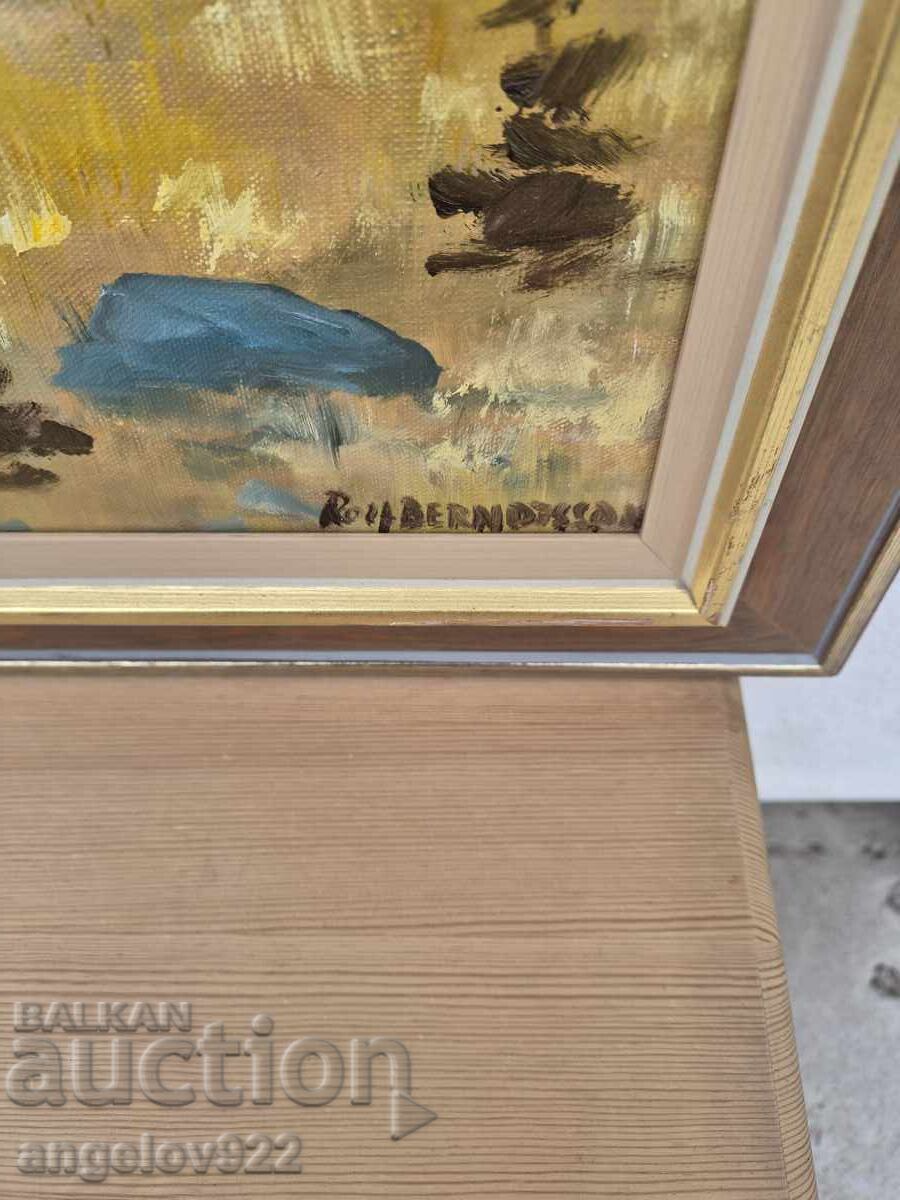 Авторска картина с маслени бои върху платно!!! - 6 Авторска картина с маслени бои върху платно!!! - 6