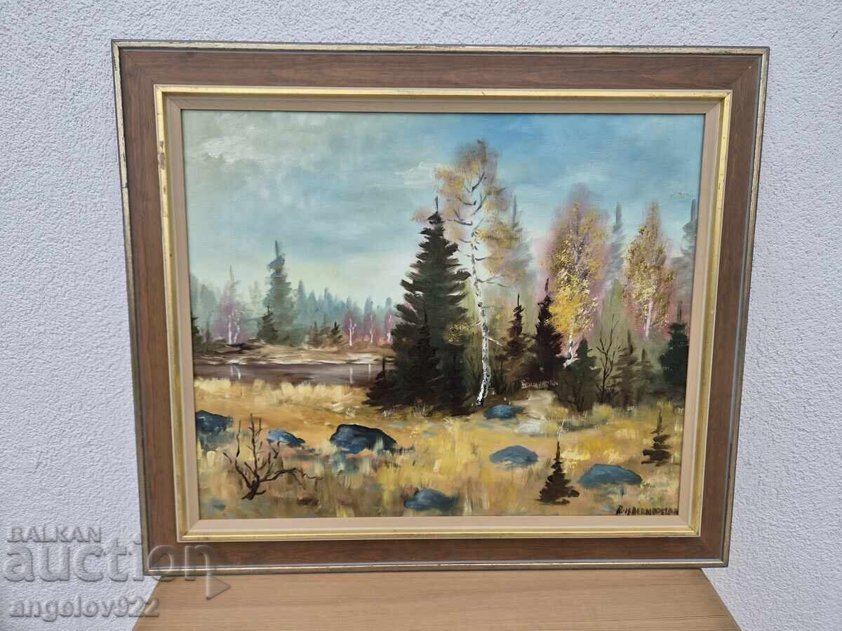 Авторска картина с маслени бои върху платно!!! Авторска картина с маслени бои върху платно!!!