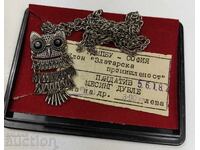 PANDANTIV BUHÁL COLIE MEDALION ETICHETĂ AURARIE INDUSTRIALĂ