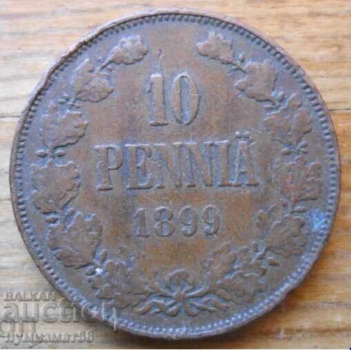 10 Pennia 1899 - Russia (for Finland)