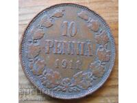 10 peni 1911 - Rusia (pentru Finlanda)