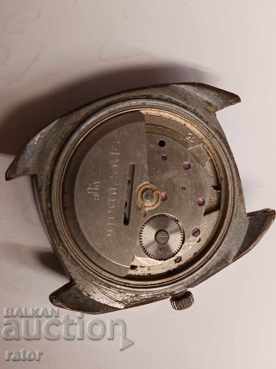 Рядък ръчен мъжки часовник GUB-GLASHUTTE - 6