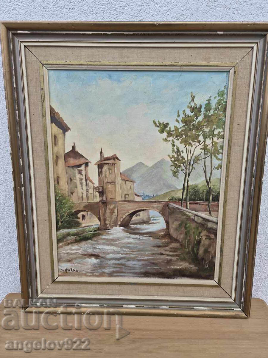 Аукцион Авторска картина с маслени бои върху платно!!!