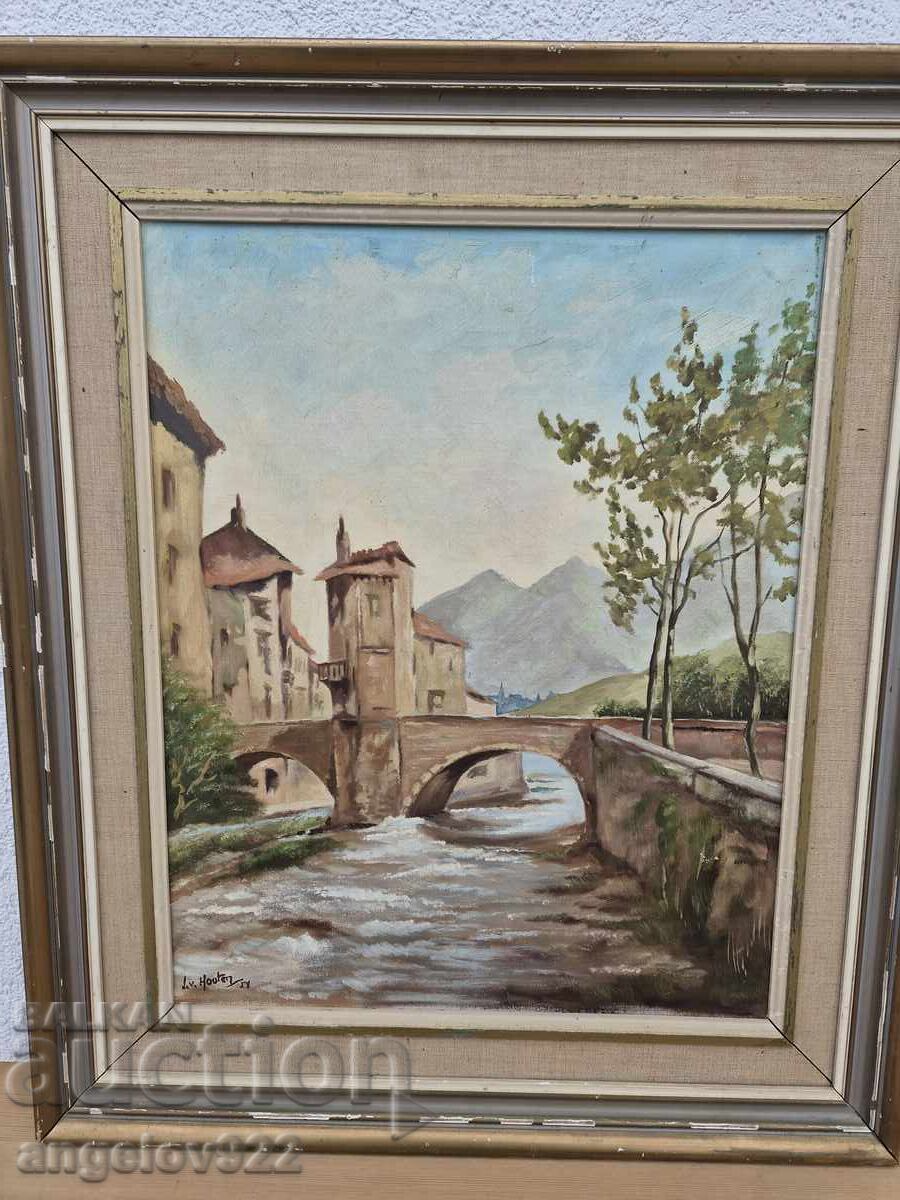 Доставка на Авторска картина с маслени бои върху платно!!!