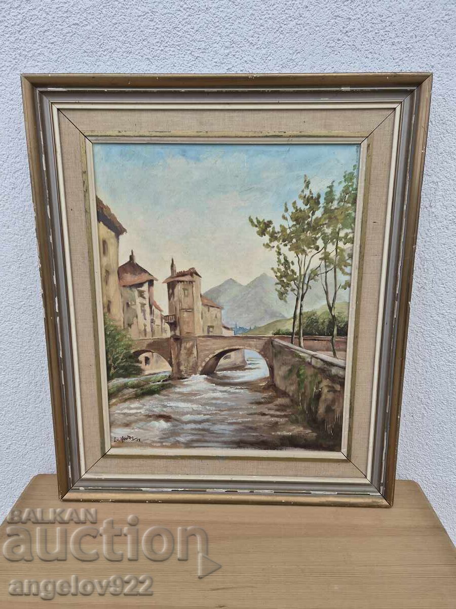 Авторска картина с маслени бои върху платно!!!