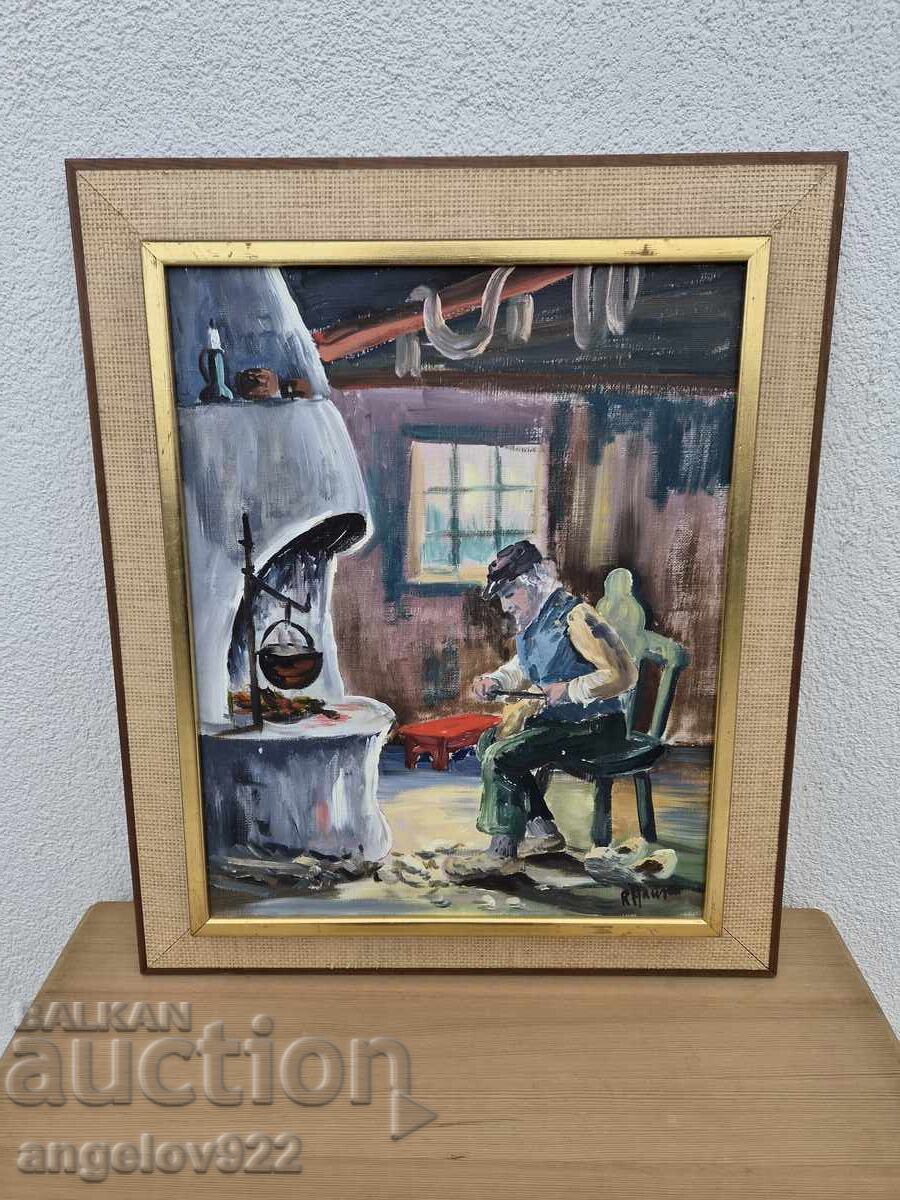 Авторска картина с маслени бои върху платно!!! с цена € 0.01 | 0.02 лв.