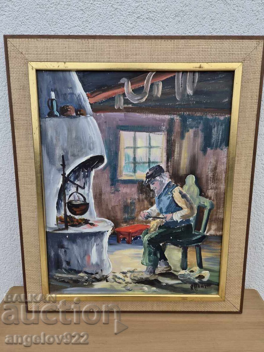 Доставка на Авторска картина с маслени бои върху платно!!!