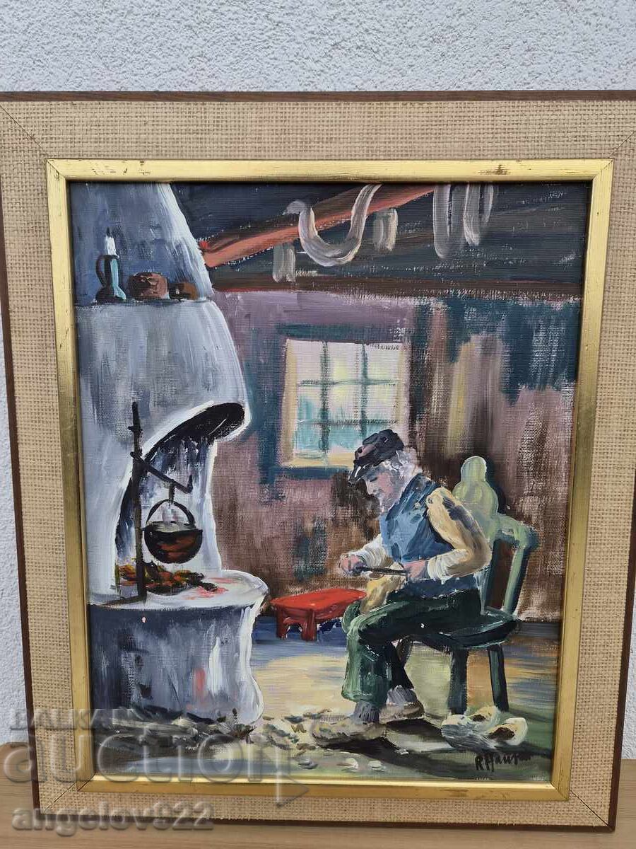 Авторска картина с маслени бои върху платно!!! - 5