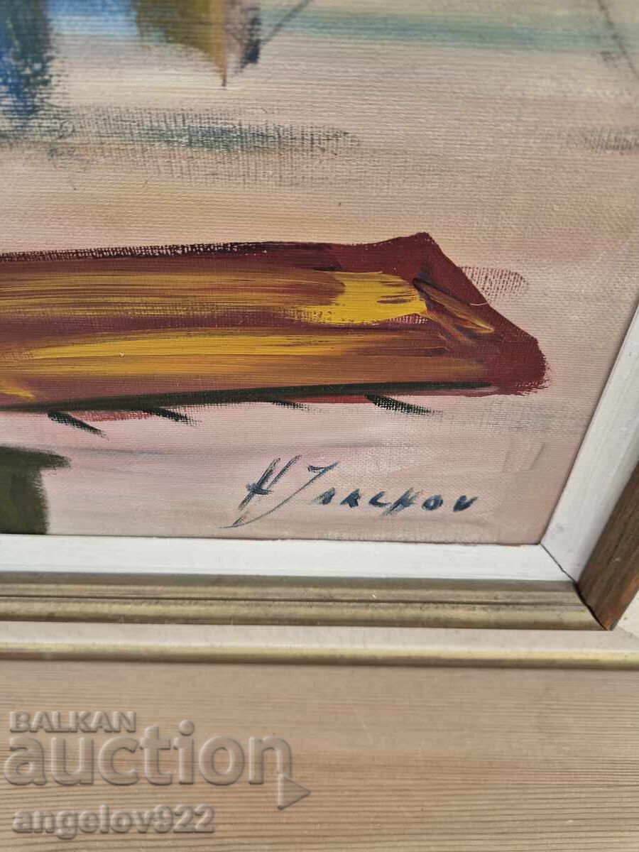 Pictura in ulei originala pe panza!!! - 6