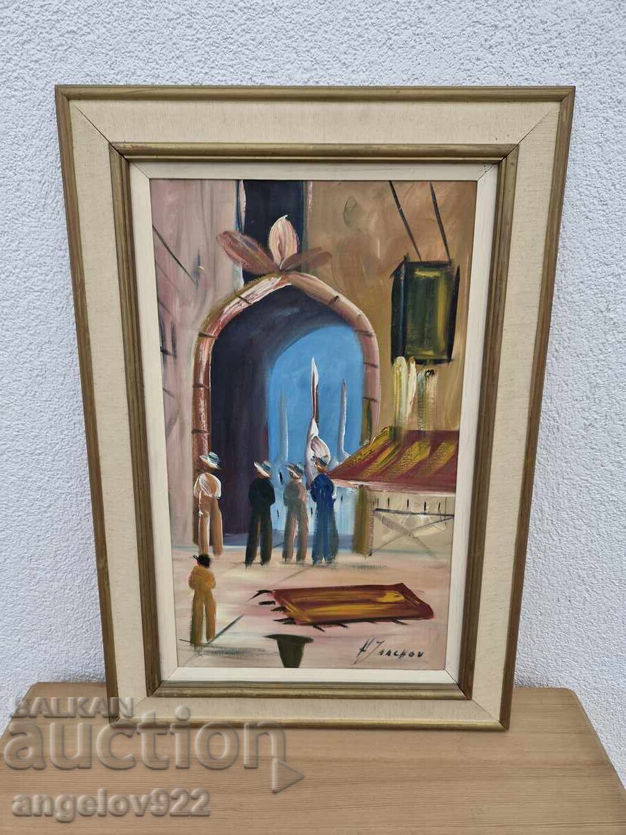 Pictura in ulei originala pe panza!!!