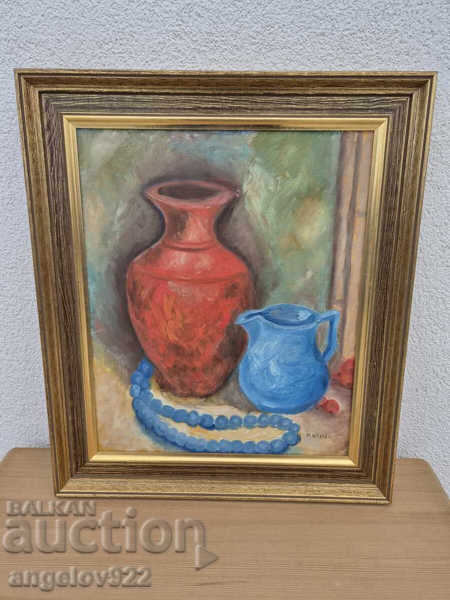 Πρωτότυπη ελαιογραφία σε καμβά!!! με τιμή € 0.01 | 0.02 BGN