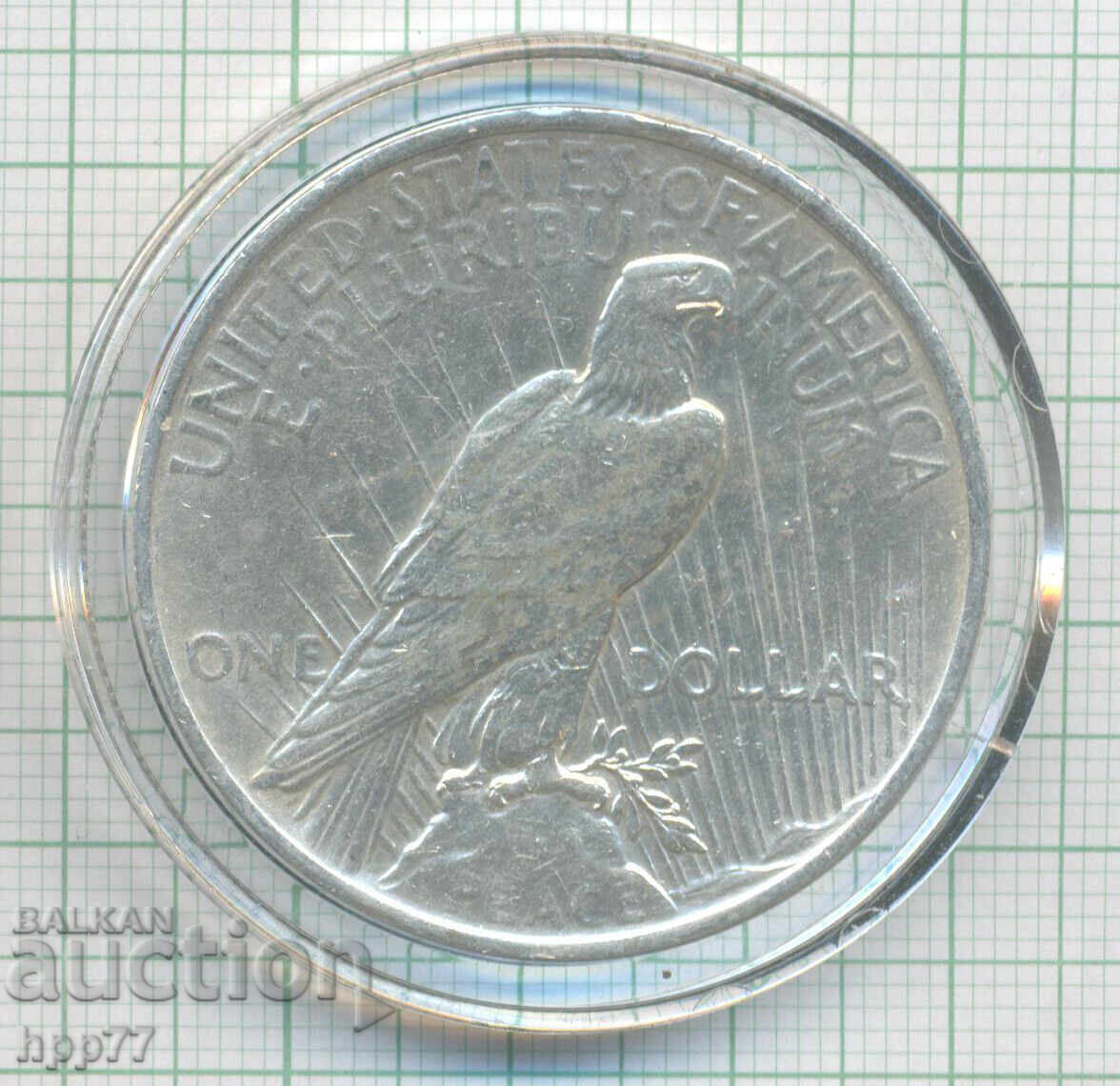 Monedă argintată SUA 5 cu preț € 62.00 | 121.26 BGN
