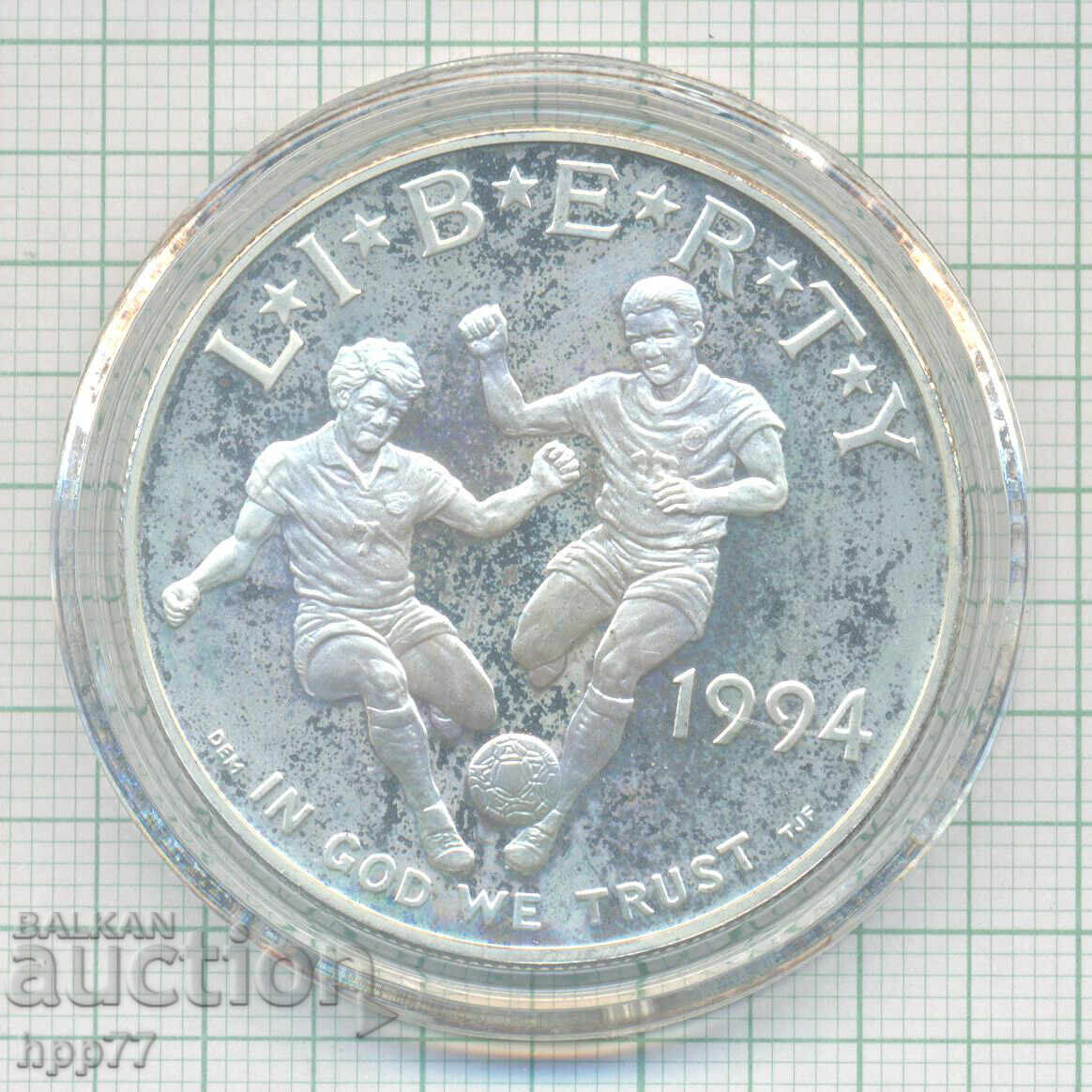 Monedă de argint SUA 9 cu preț € 61.00 | 119.31 BGN