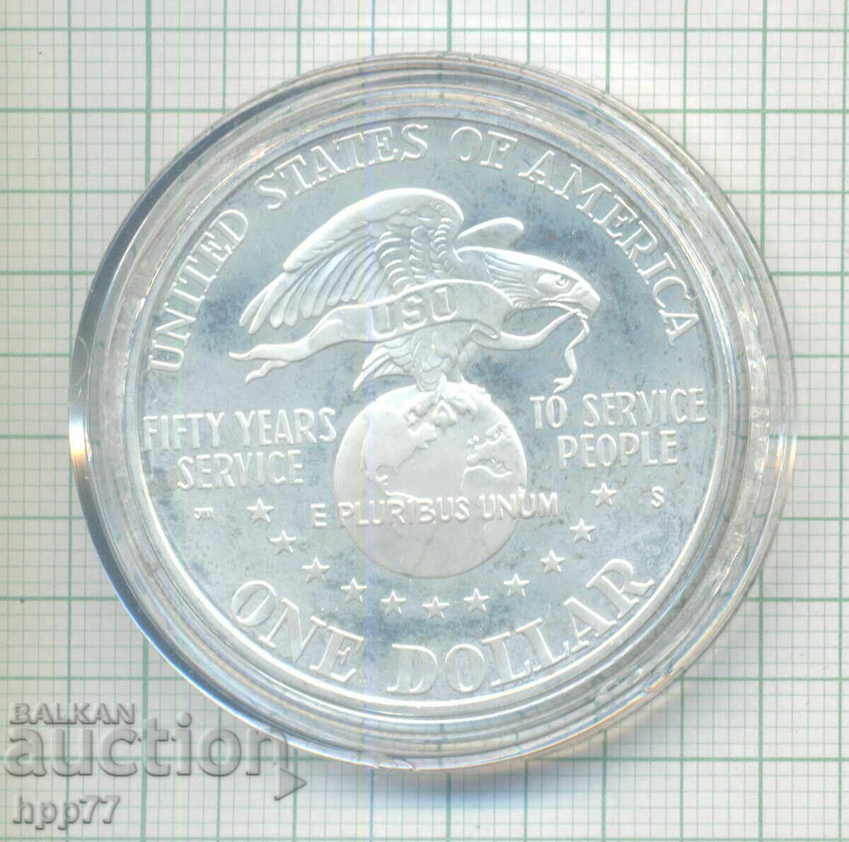 Silver coin USA 10