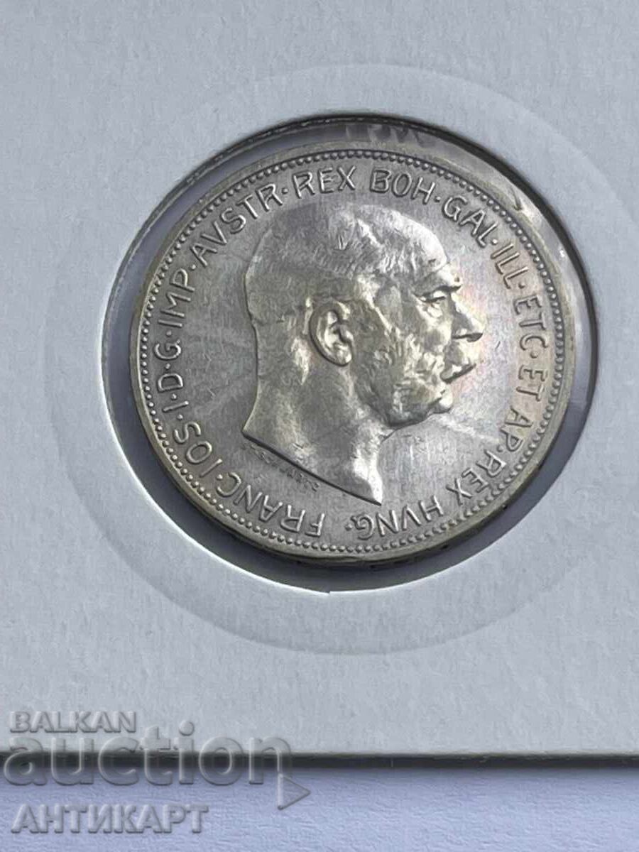 Σπάνιο ασημένιο νόμισμα Αυστρία 2 κορώνες 1912 άριστο με τιμή € 33.00 | 64.54 BGN