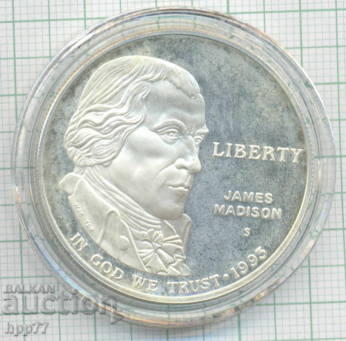 ασημένιο νόμισμα ΗΠΑ 14 με τιμή € 46.00 | 89.97 BGN