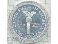 Monedă de argint SUA 15