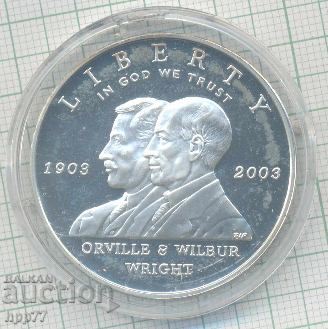 Monedă de argint SUA 17 cu preț € 62.00 | 121.26 BGN