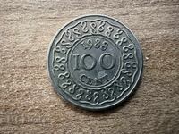 Surinam - 100 cenți (1988)